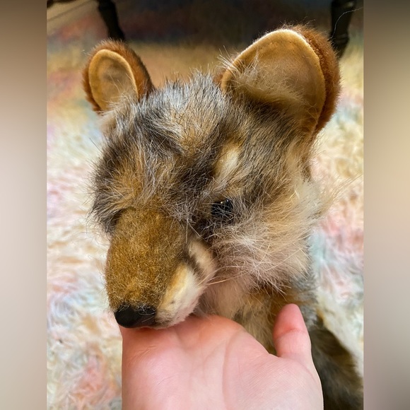 Vintage 2010 hansa lifelike plush fox - Picture 12 of 14